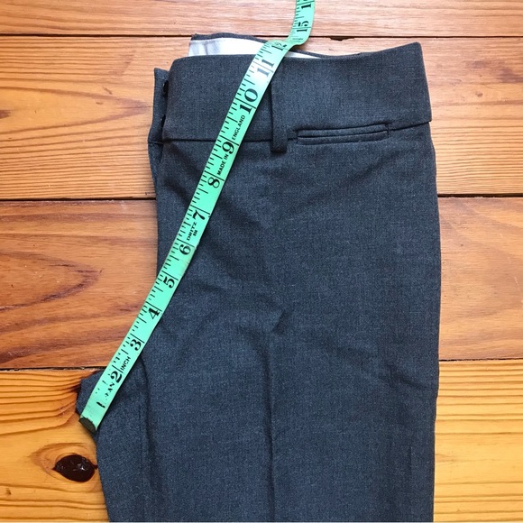 Loft Marisa Trouser Grey Flare Work Pants, EUC, 2 - Picture 12 of 13